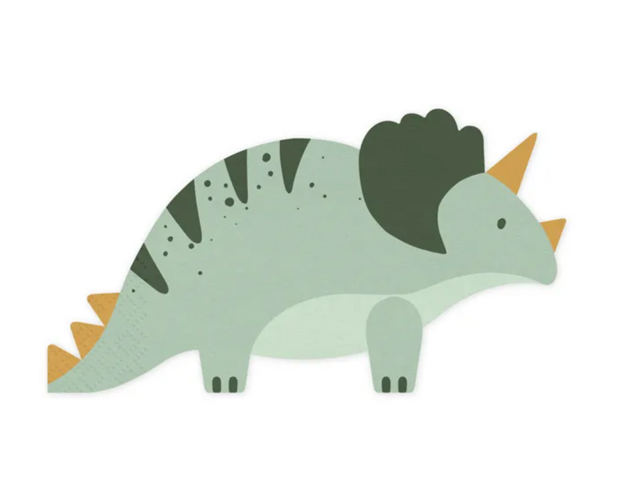 Triceratops Servietten