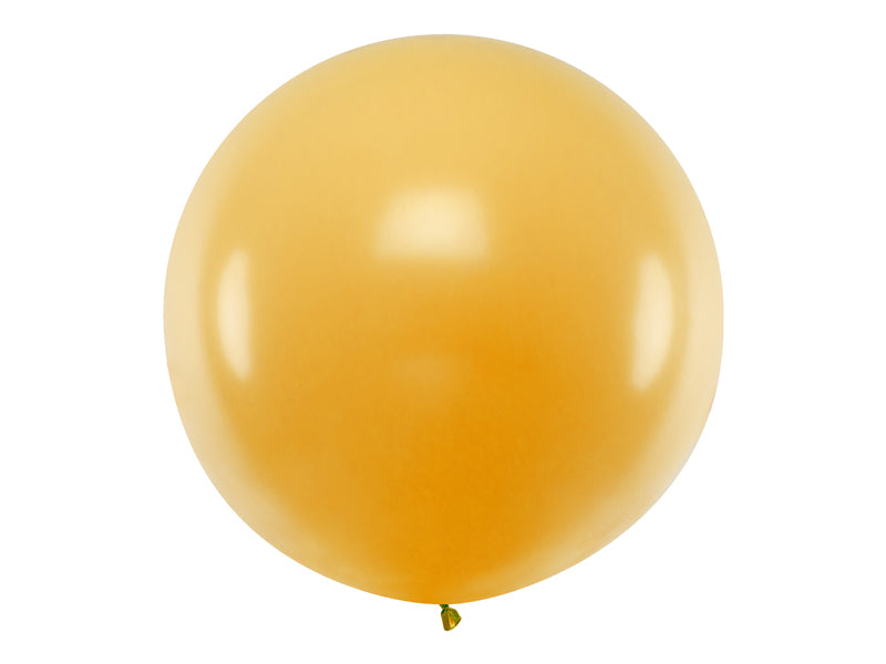 1 METER Jumbo Ballon in Metallic Gold