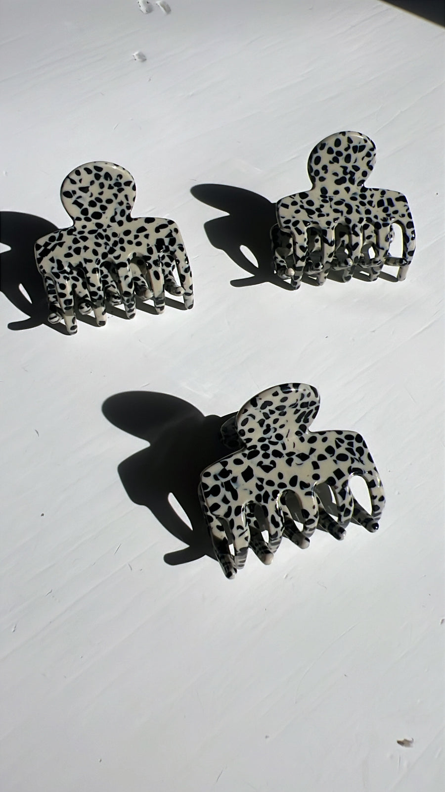 Strawberries &amp; Cream hair clip