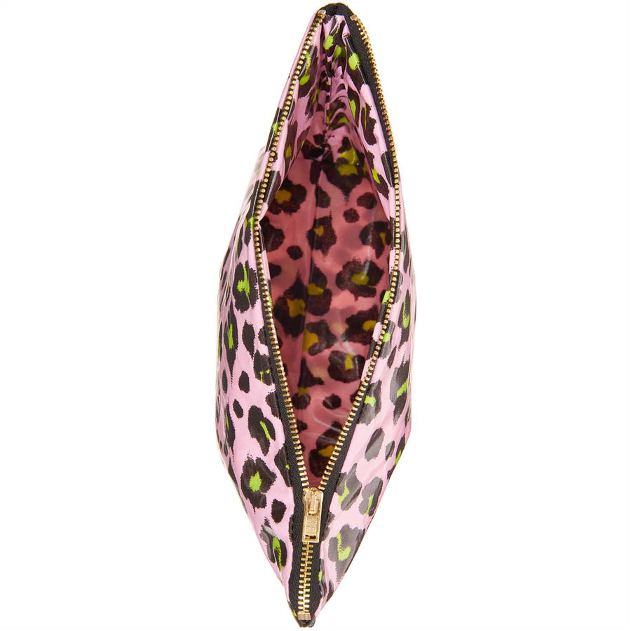 Kosmetiktasche Acid Leo groß, rosa