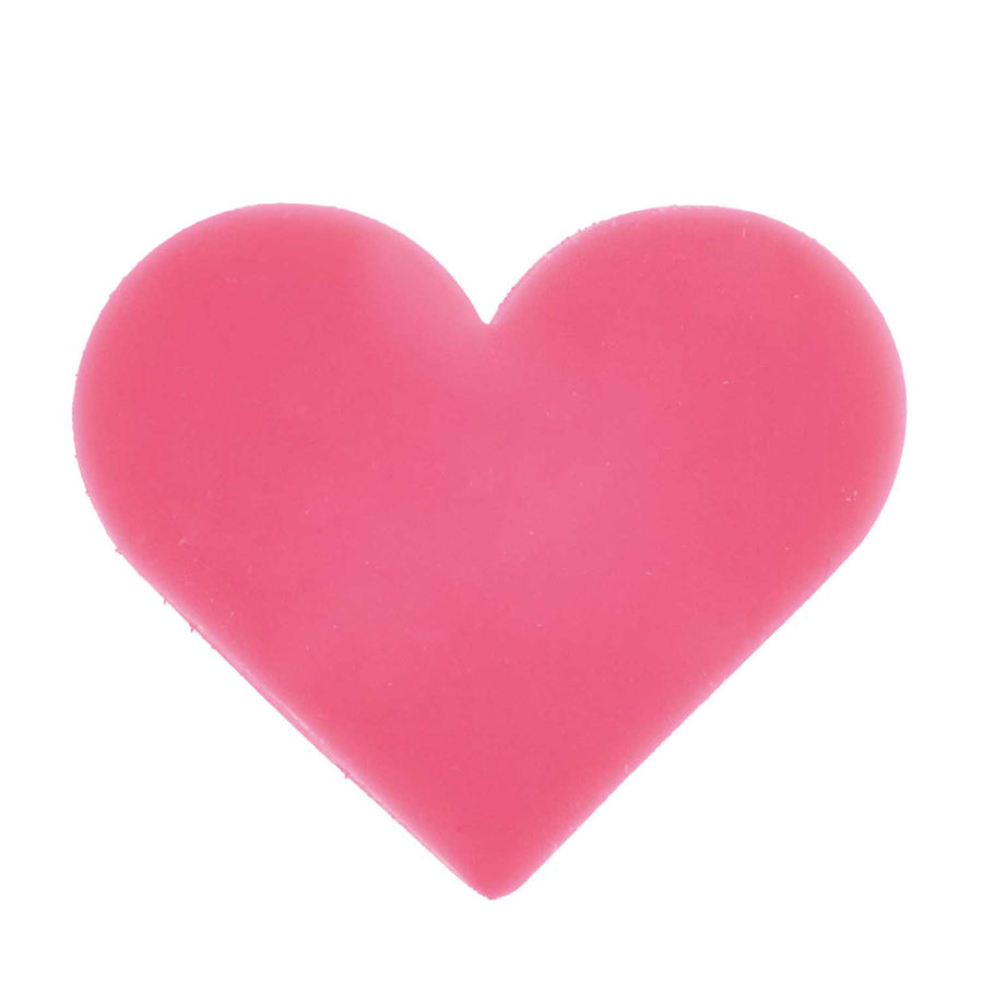 Radiergummi Herz Neonpink