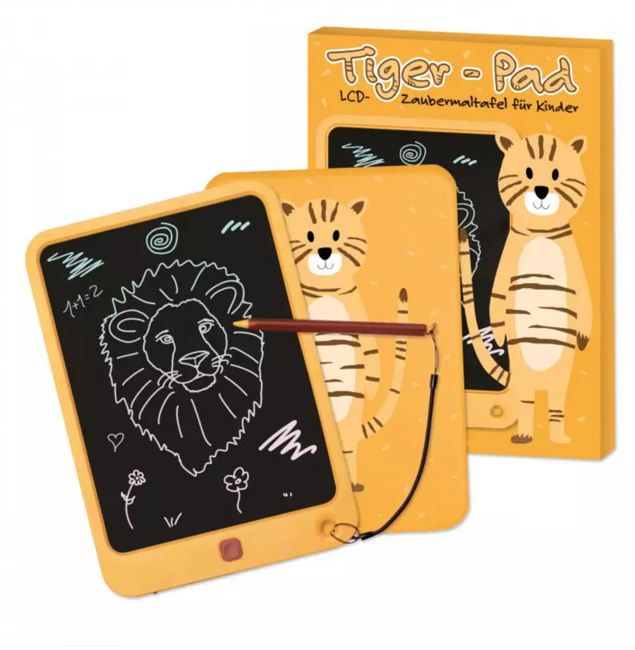LCD Zaubermaltafel für Kinder Tiger-Pad