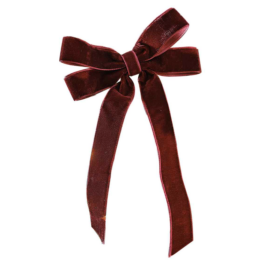 Velvet bow set for the Christmas tree