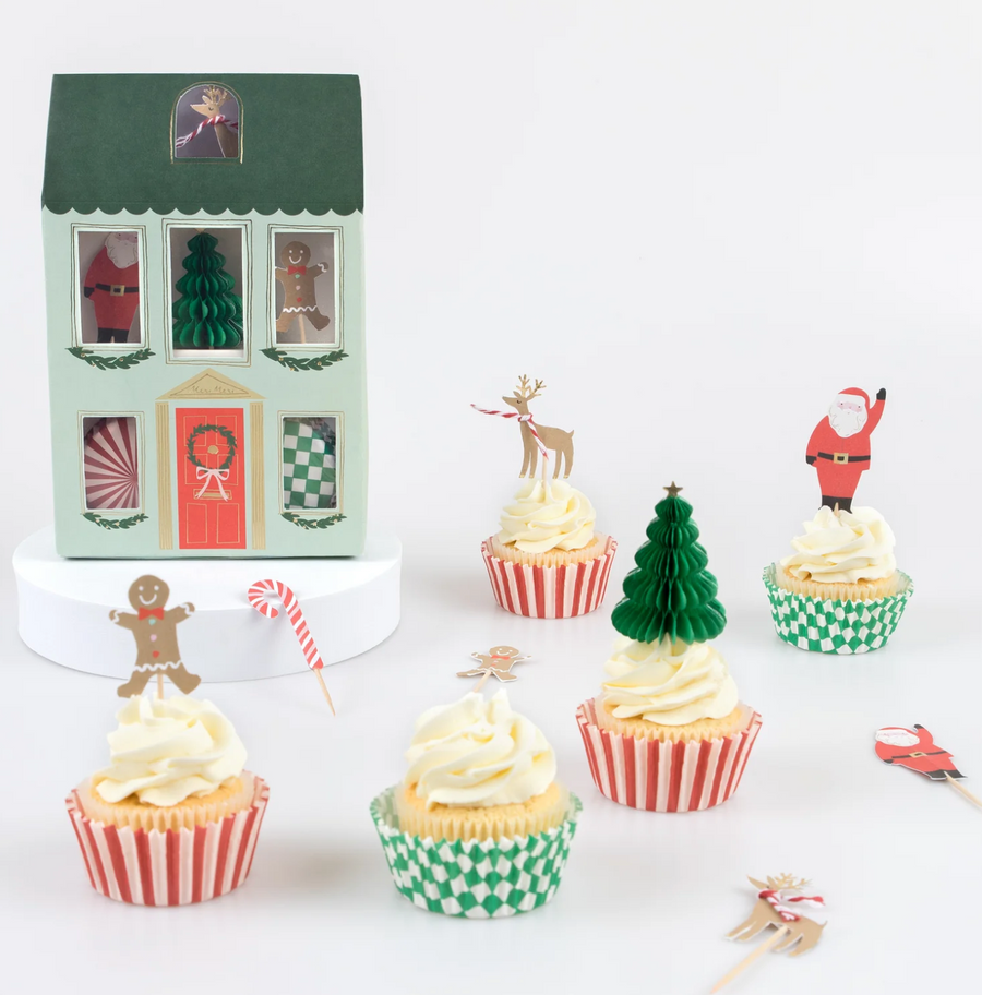 Meri Meri festive cupcake set