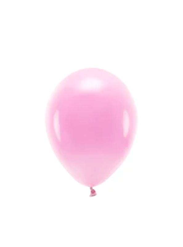 Naturballons: Eco Ballon Mix – 10-er Set ROSA Naturballons für die Geburtstagsparty!
