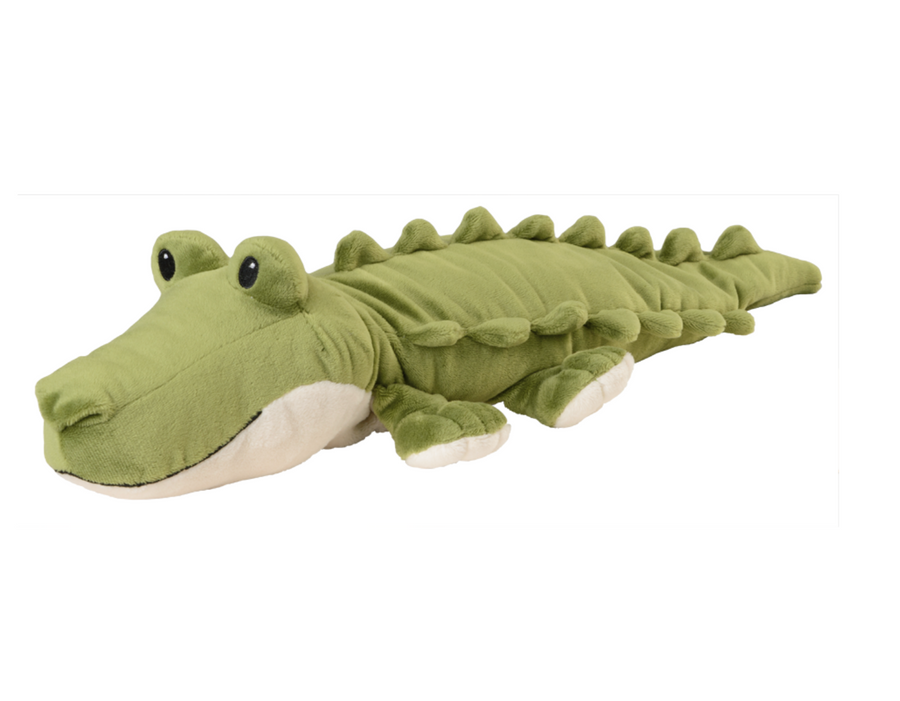 Warmies Krokodil mit Hirsekorn-Lavendel-Füllung