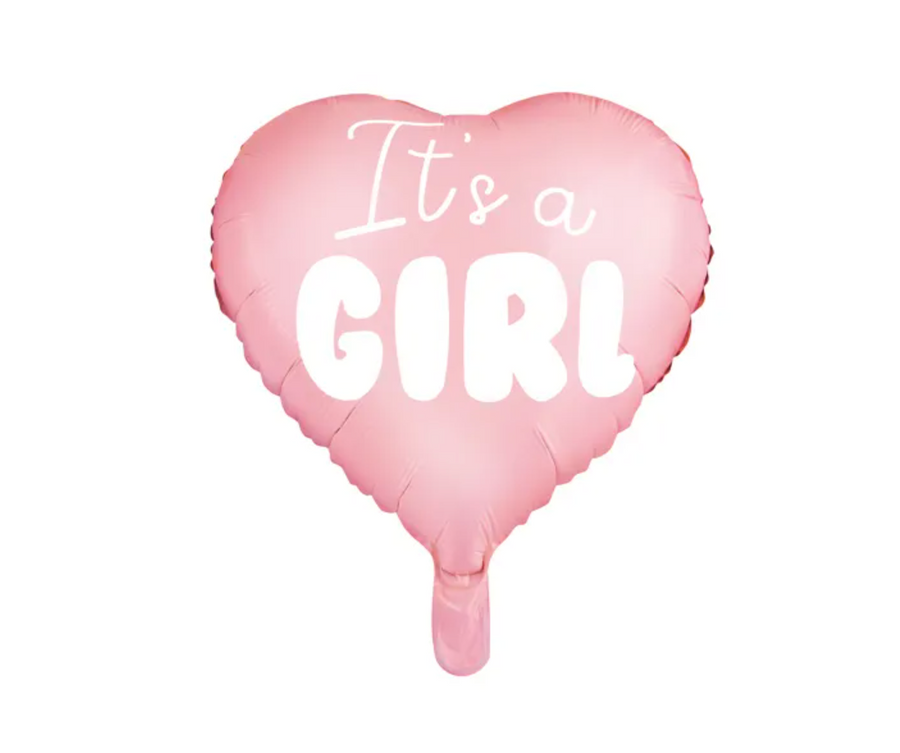 Baby Girl – set of 3 balloons filled with helium