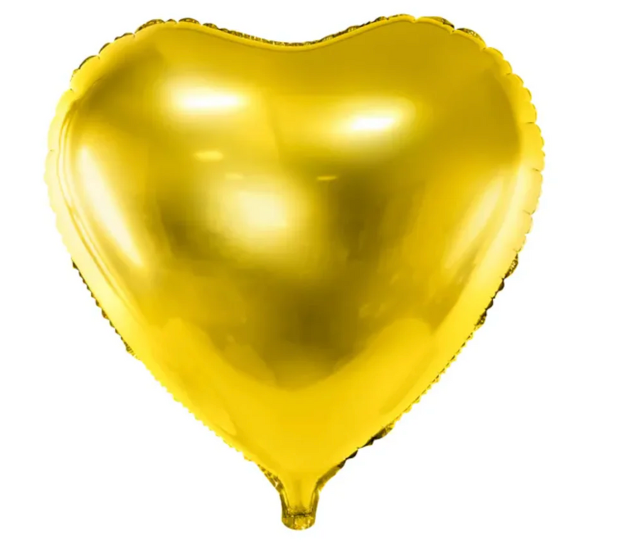 Happy Birthday Heart – set of 3 balloons filled with helium