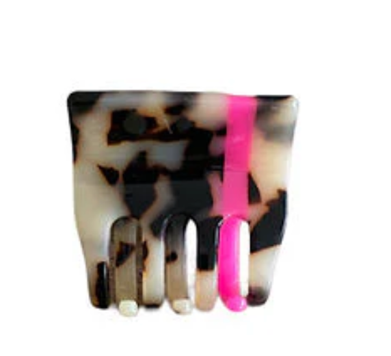 HAARKLAMMER CLASSIC LEO Pink Neon von Rike