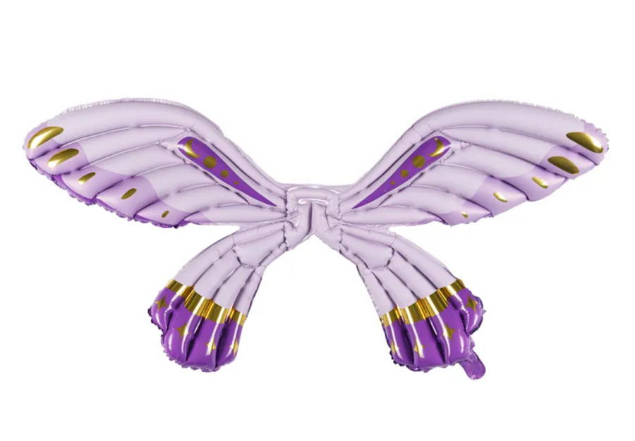 Folienballon Schmetterlingsflügel 102 x 50 cm Lila