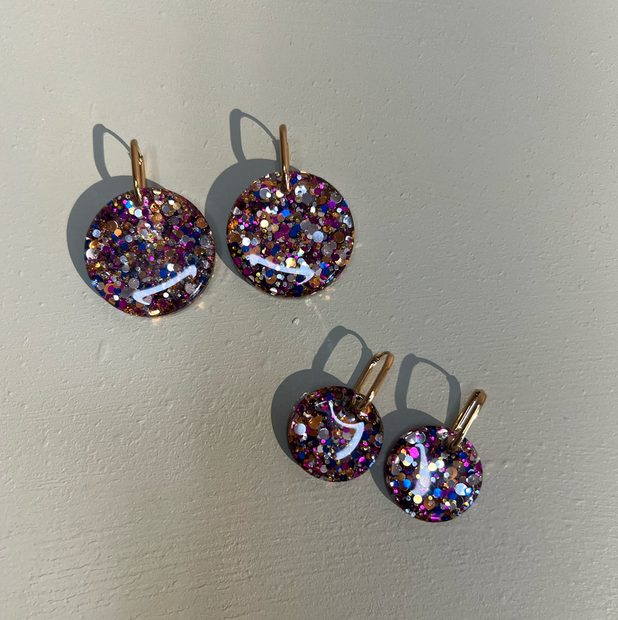 Handmade Earrings Leopard Studs