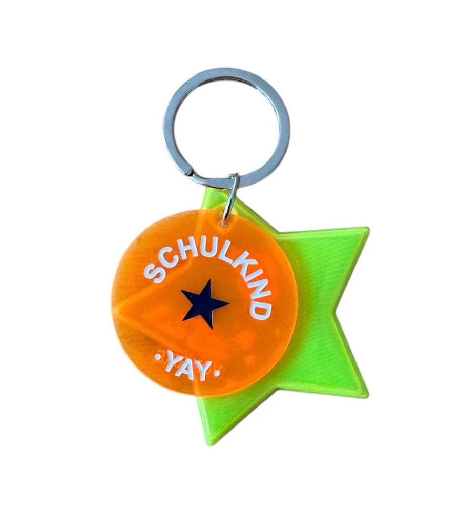 Schlüsselanhänger Schulkind Star