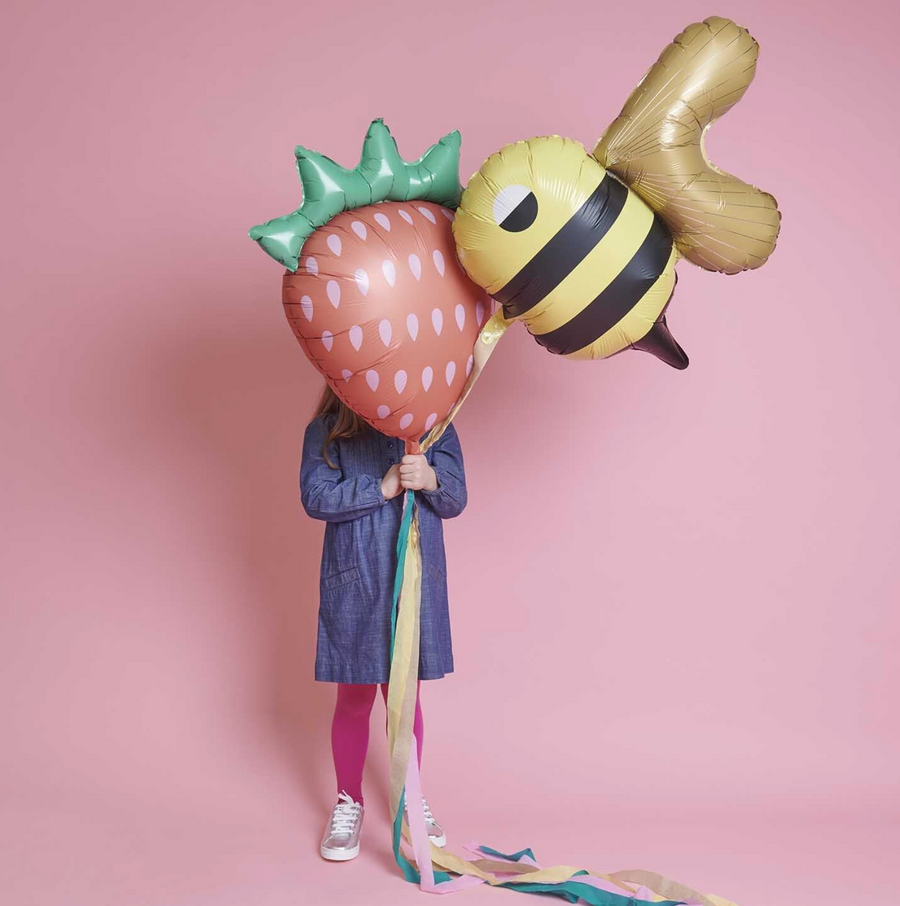 XXL Folienballon Happy Bee