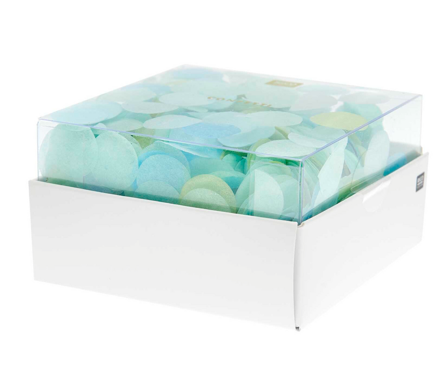 Konfetti blau-grün Mix 20g