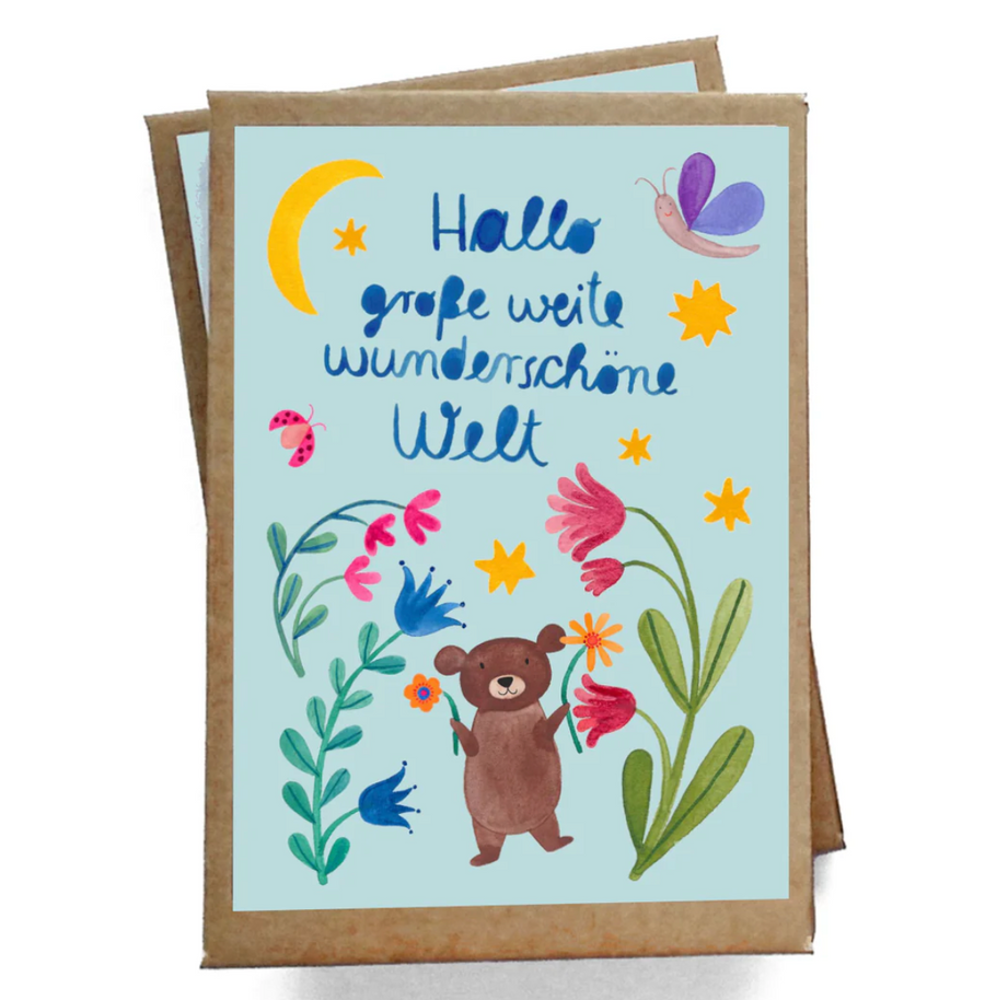 Baby Meilsenteinkarten von Frau Ottilie