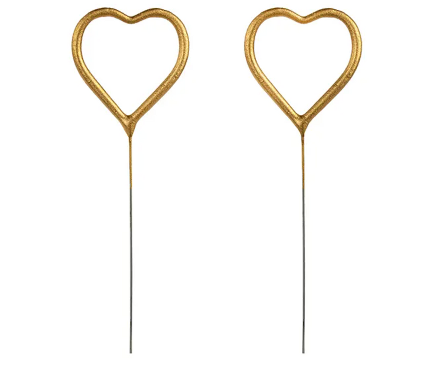 Wunderkerzen Duo Hearts