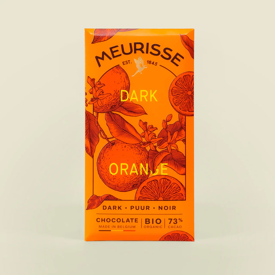 Meurisse – Fair Trade dunkle Schokolade mit Orange