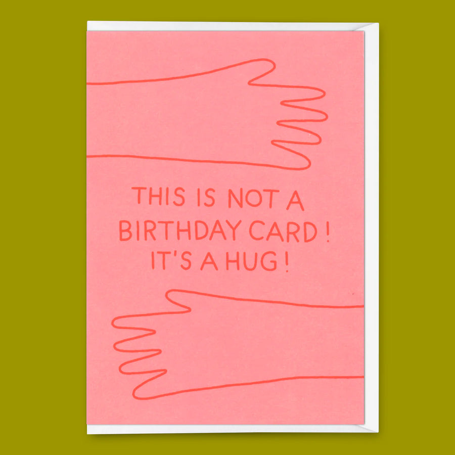 Grußkarte "It´s a hug" | Schöne Klappkarte zum Geburtstag
