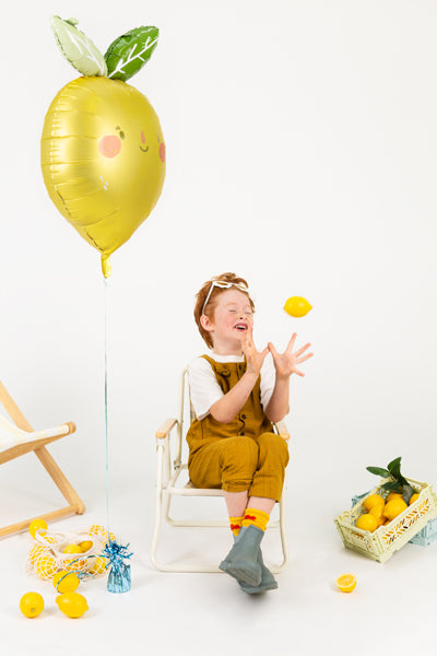 Foil balloon Happy Lemon