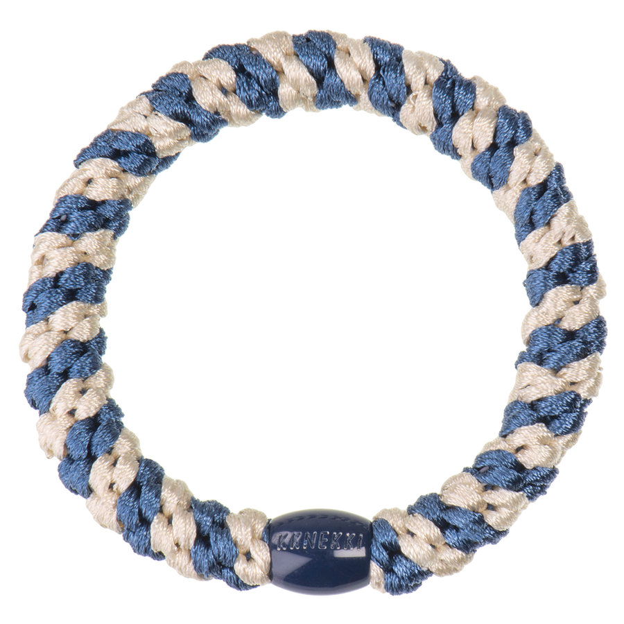 KKnekki Indigo Ivory Stripe