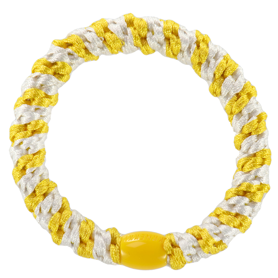 KKnekki White Yellow Stripe