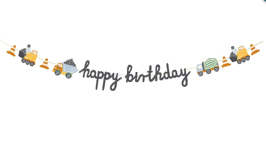 Kindergeburtstag_Baustelle_Deko_Set_mit_Betonmischer_Girlande