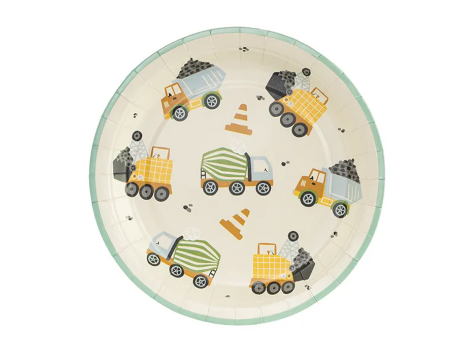 Kindergeburtstag_Baustelle_Pappteller