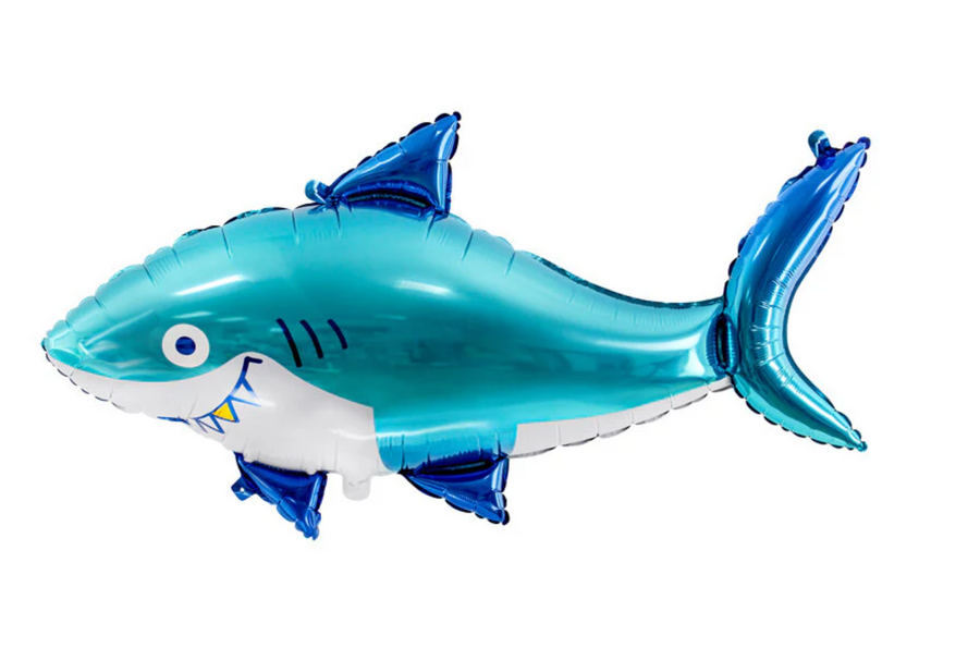 Kindergeburtstag Unterwasser Deko Set mit Folienballon Hai