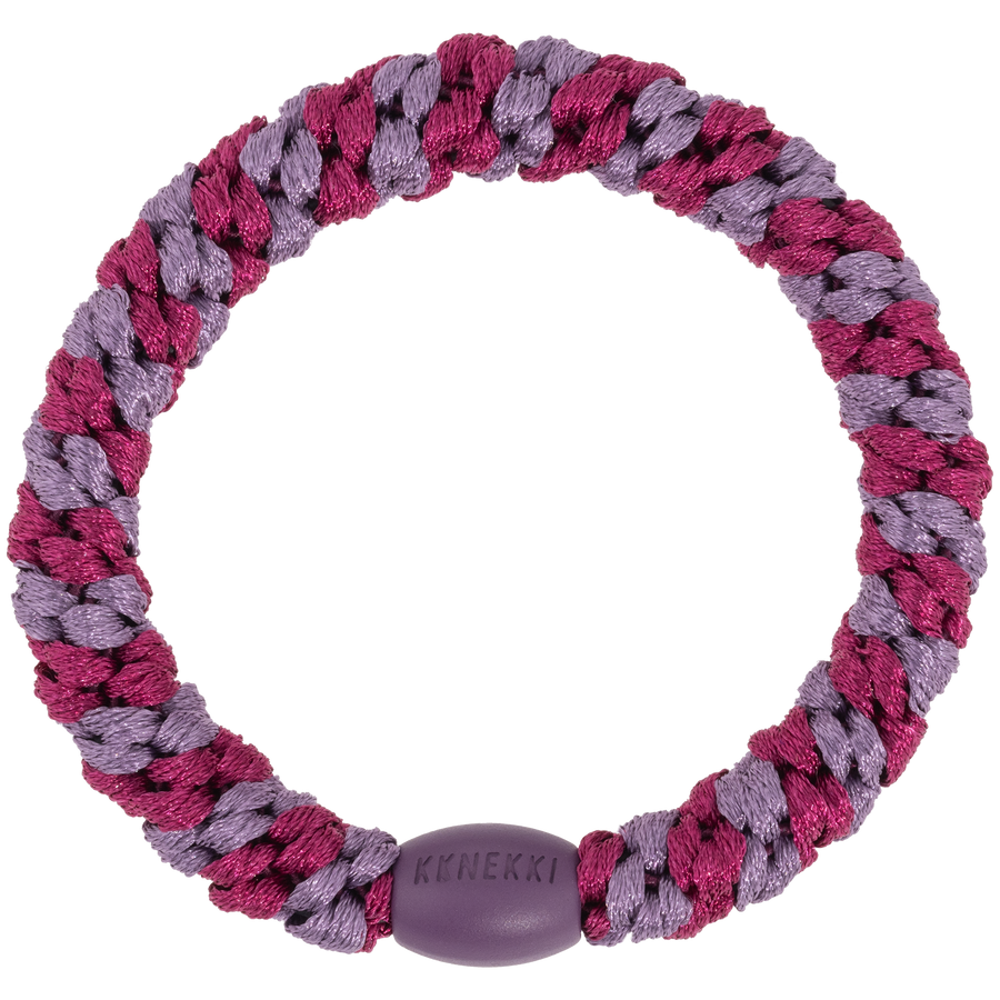 KKnekki Mulberry Mauve Stripe Haargummi