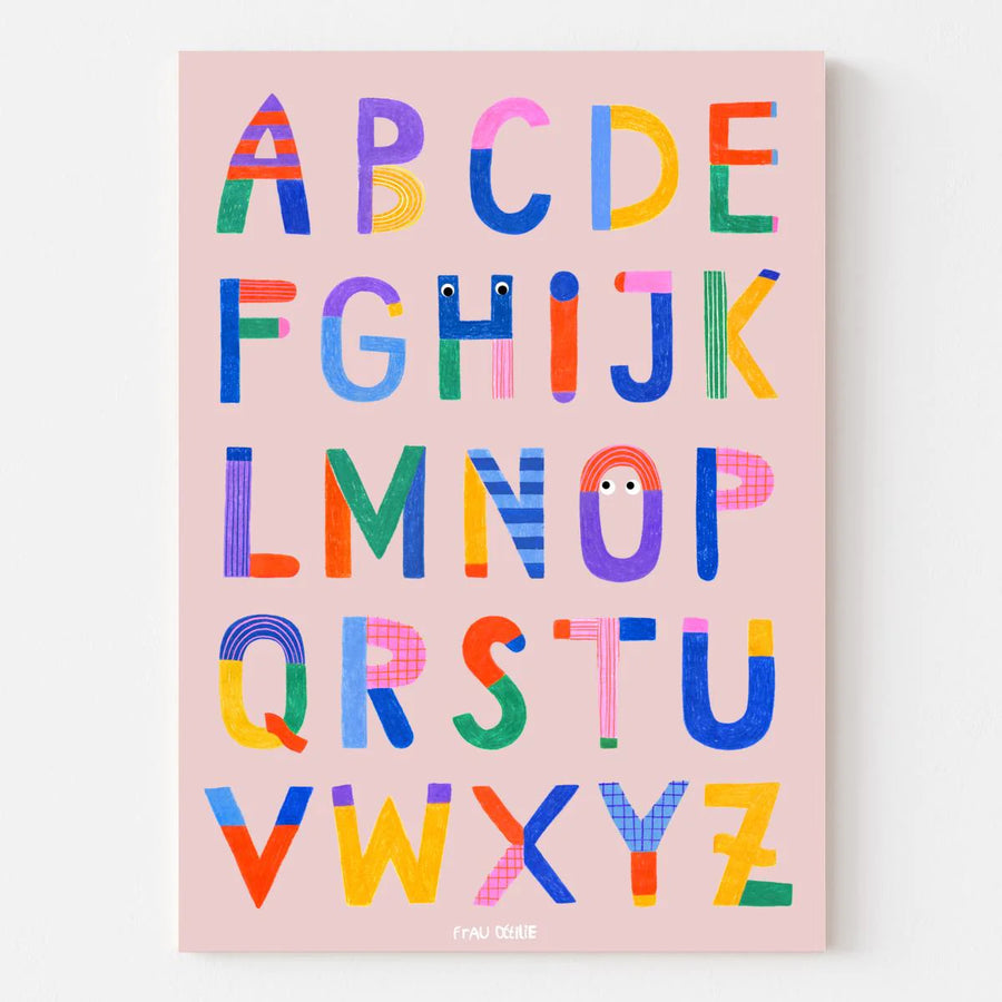 ABC Poster *Colorful Letters*