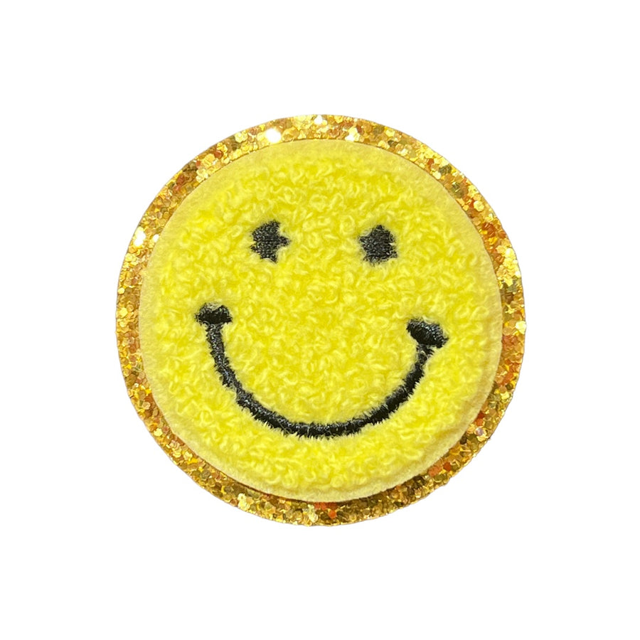Iron-on patch smiley