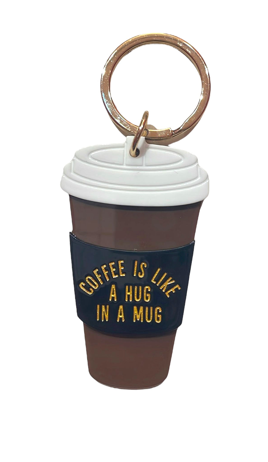 Coffe is like a hug in a mug - Schlüsselanhänger