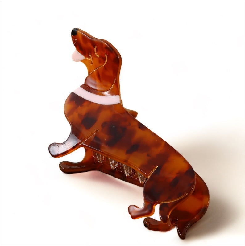 Haarklammer Sausage Dog