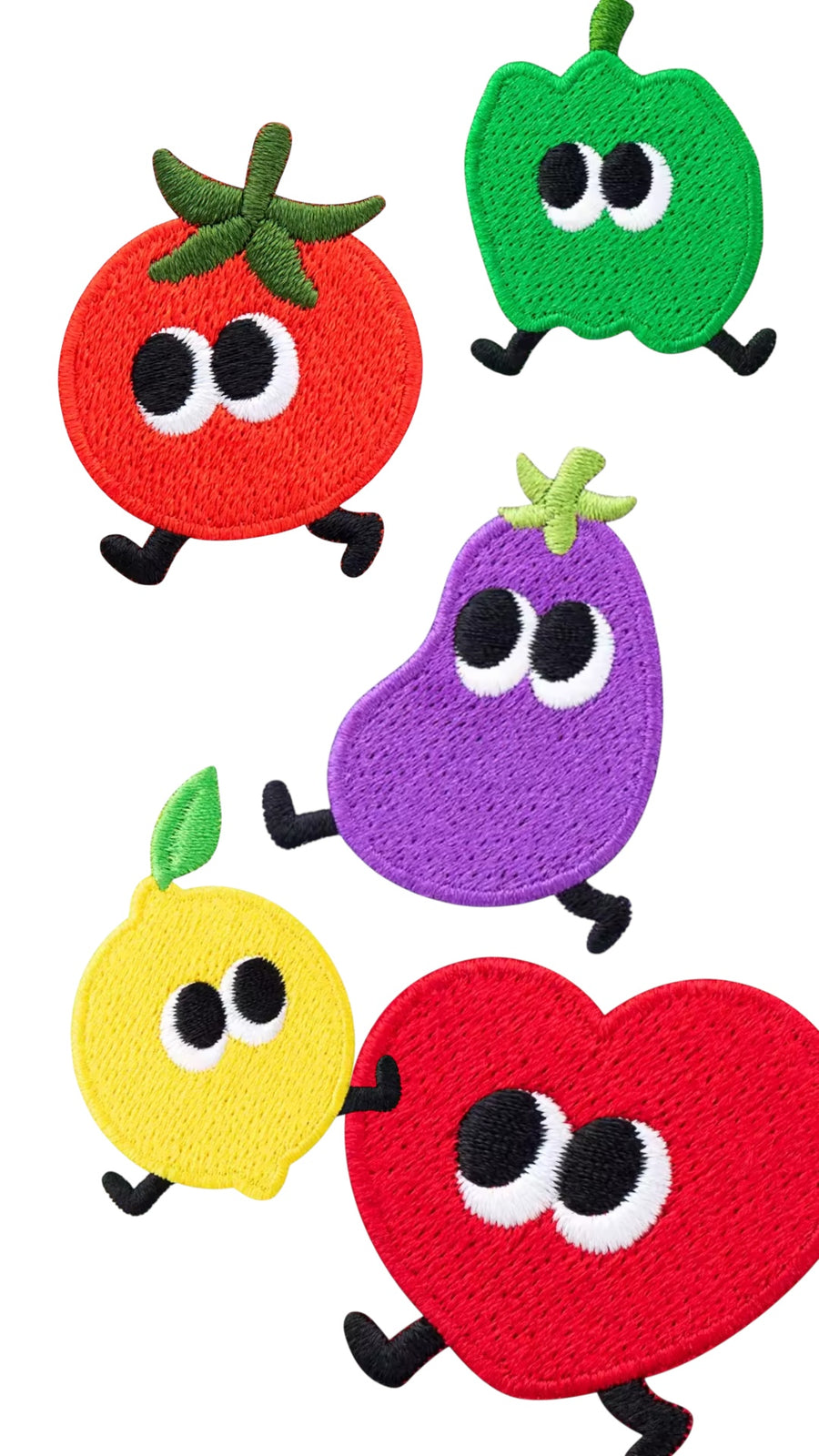 Fun Fruit & Veggie Sticker