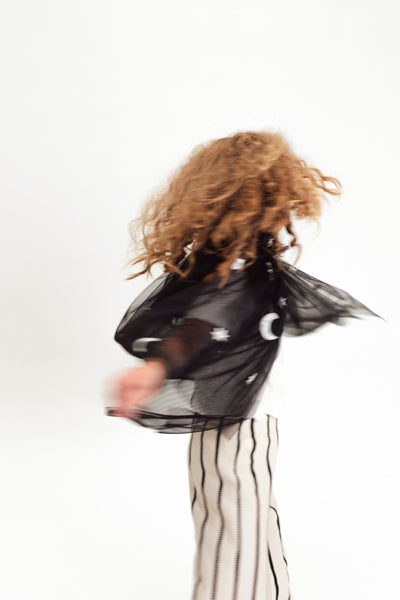 Witch cloak costume for children 