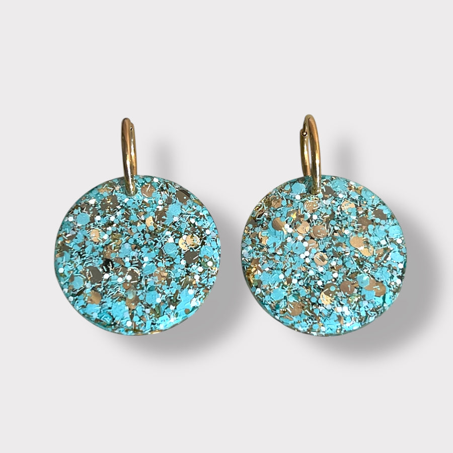 Sage Sparkle Earrings