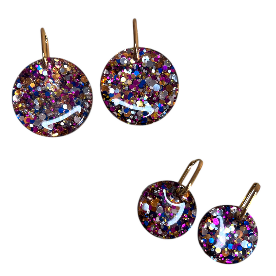 Handmade Earrings Leopard Studs