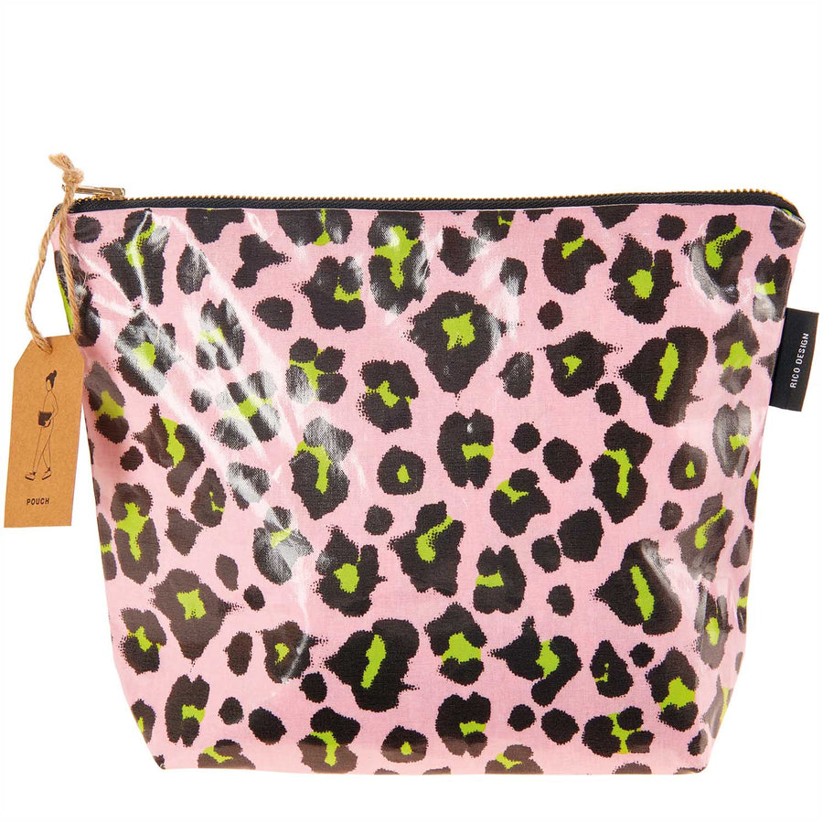 Kosmetiktasche Acid Leo groß, rosa