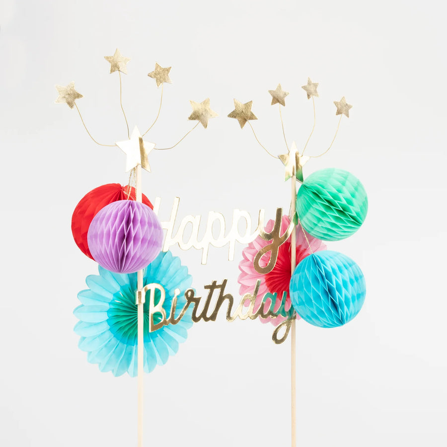 Meri Meri Happy Birthday Caketopper