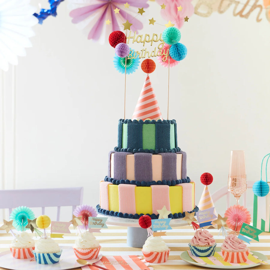 Meri Meri Happy Birthday Caketopper