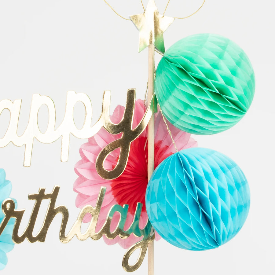 Meri Meri Happy Birthday Caketopper