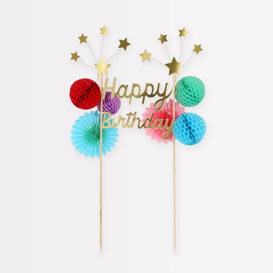 Meri Meri Happy Birthday Caketopper