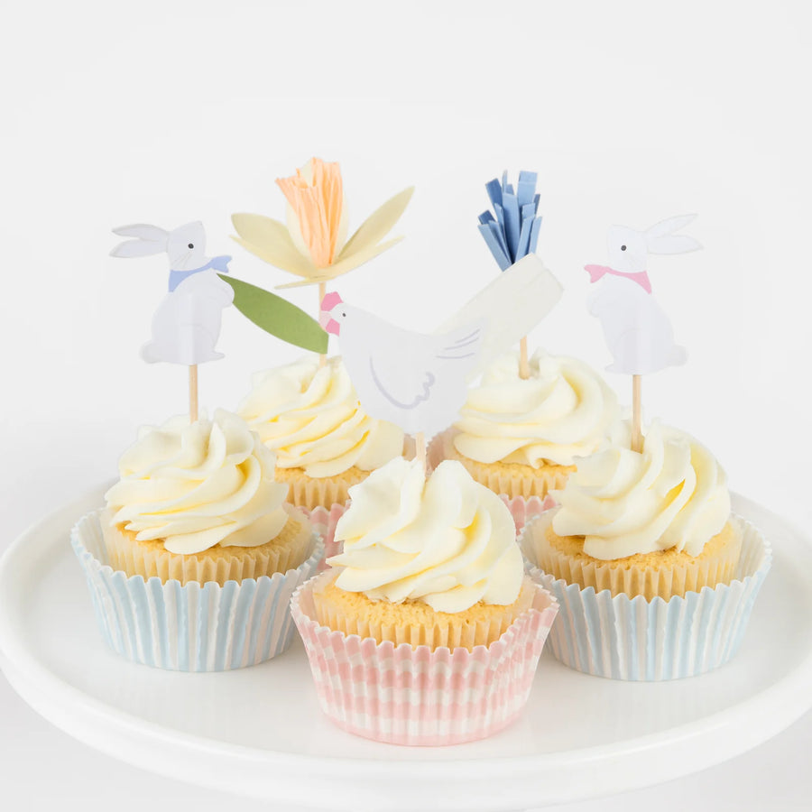 Meri meri Easter Cottage Cupcake Set