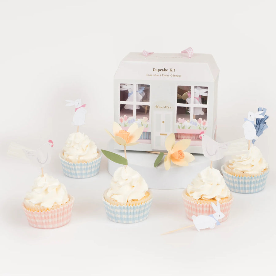 Meri meri Easter Cottage Cupcake Set