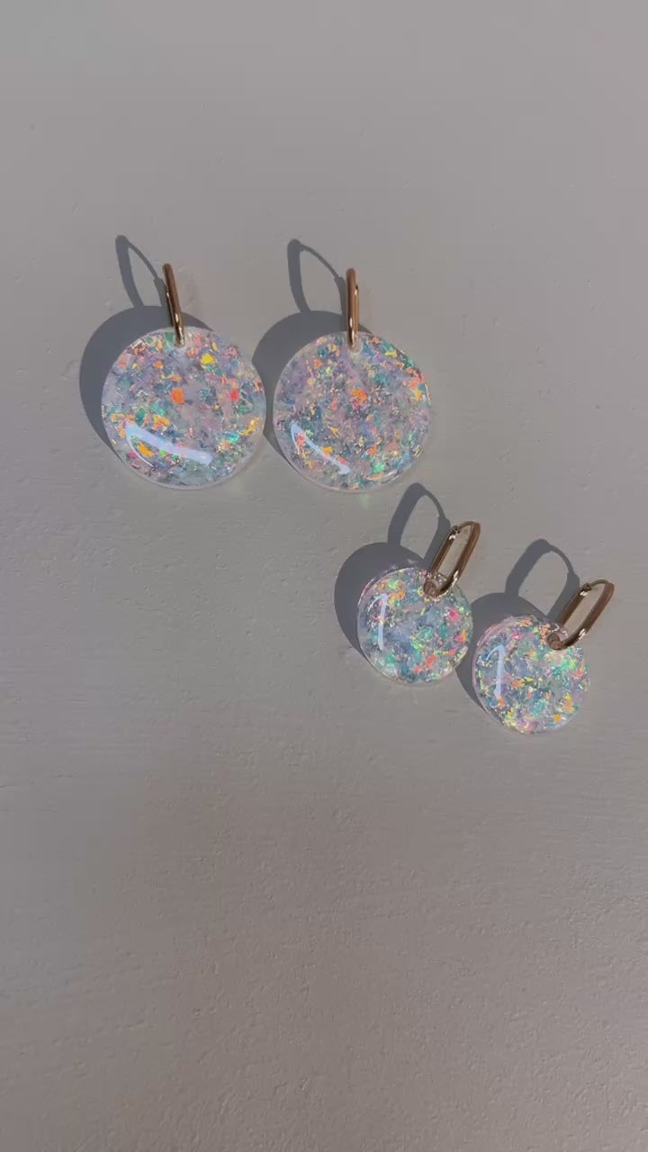 Handmade Earrings Leopard Studs