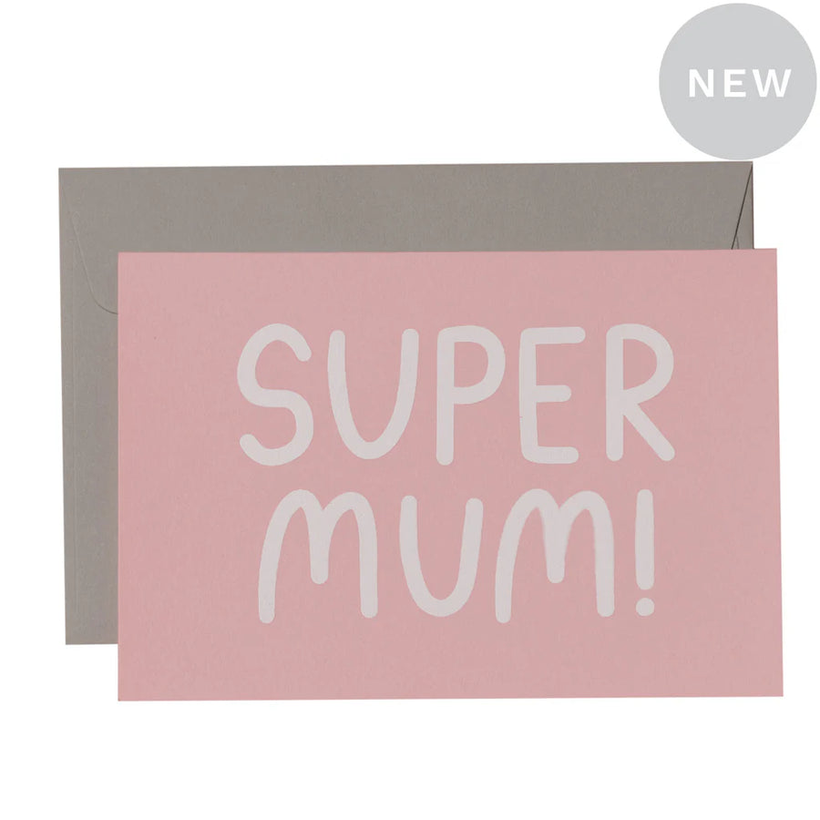Klappkarte Super Mum