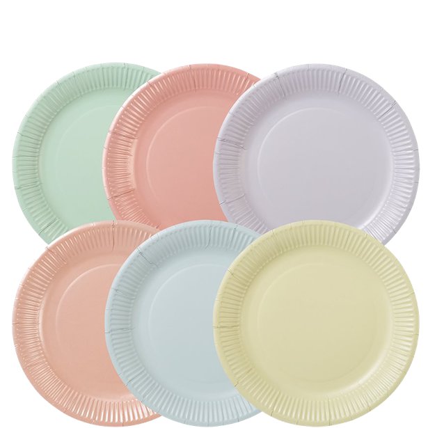 12 party plates