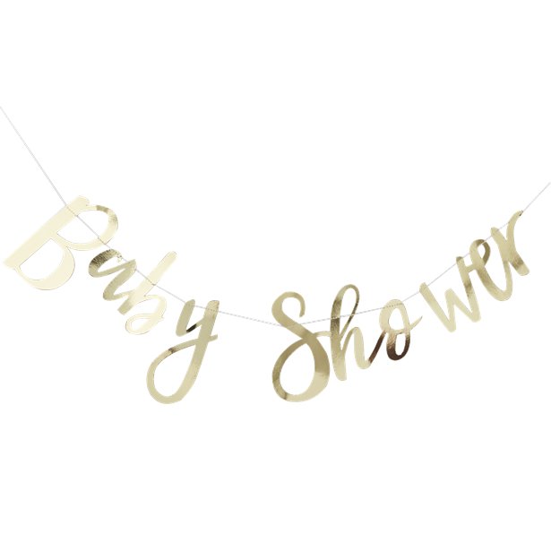 Baby shower garland