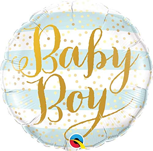 Yay Baby Boy – 3-er Ballonset gefüllt mit Helium