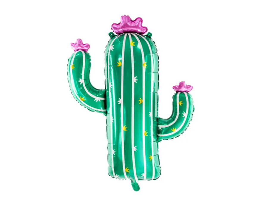 Foil balloon cactus